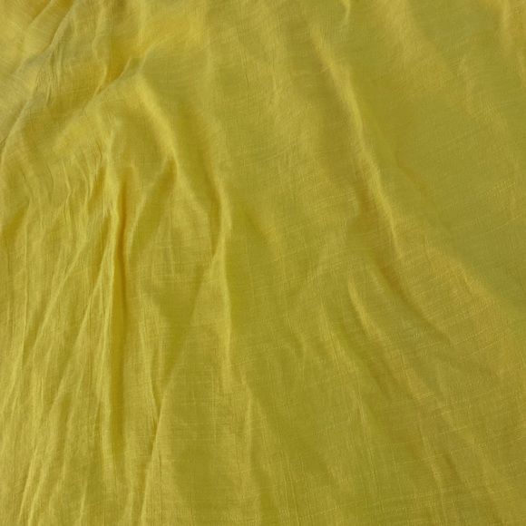 A.U.W. dandelion yellow boho sheer lace blouse - Picture 16 of 17